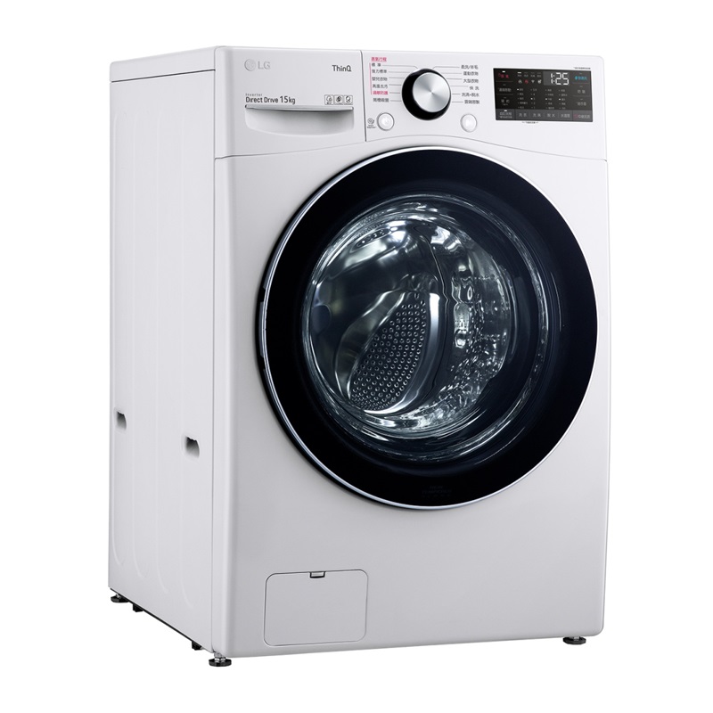 LG-滾筒洗衣機(蒸洗脫):冰磁白