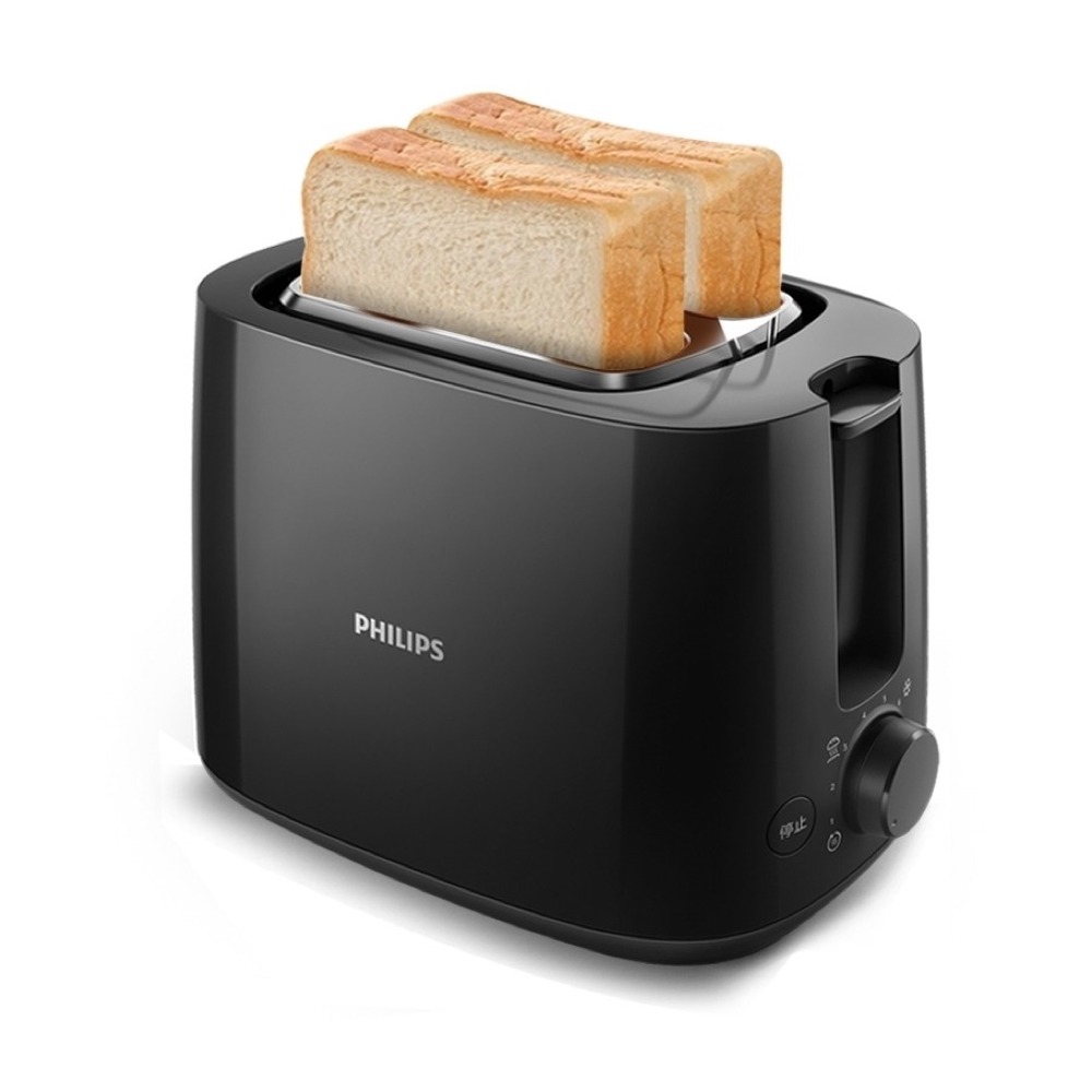 Philips-電子式智慧型烤麵包機黑HD258292