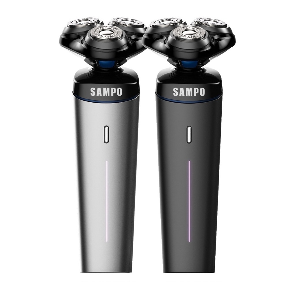 SAMPO-4D水洗三刀頭電動刮鬍刀 EA-Z1904WL電鬍刀修容刀