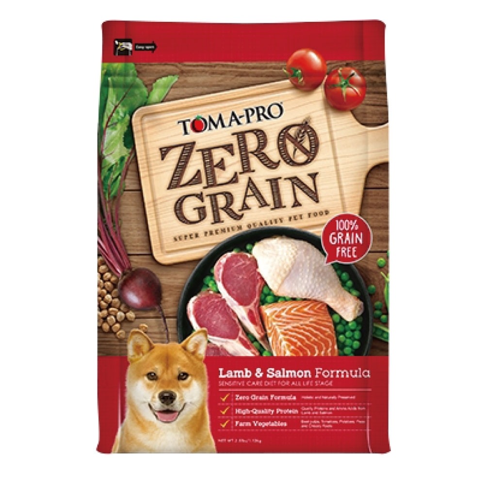 TOMA-PRO-零穀系列-羊肉+鮭魚全齡犬飼料