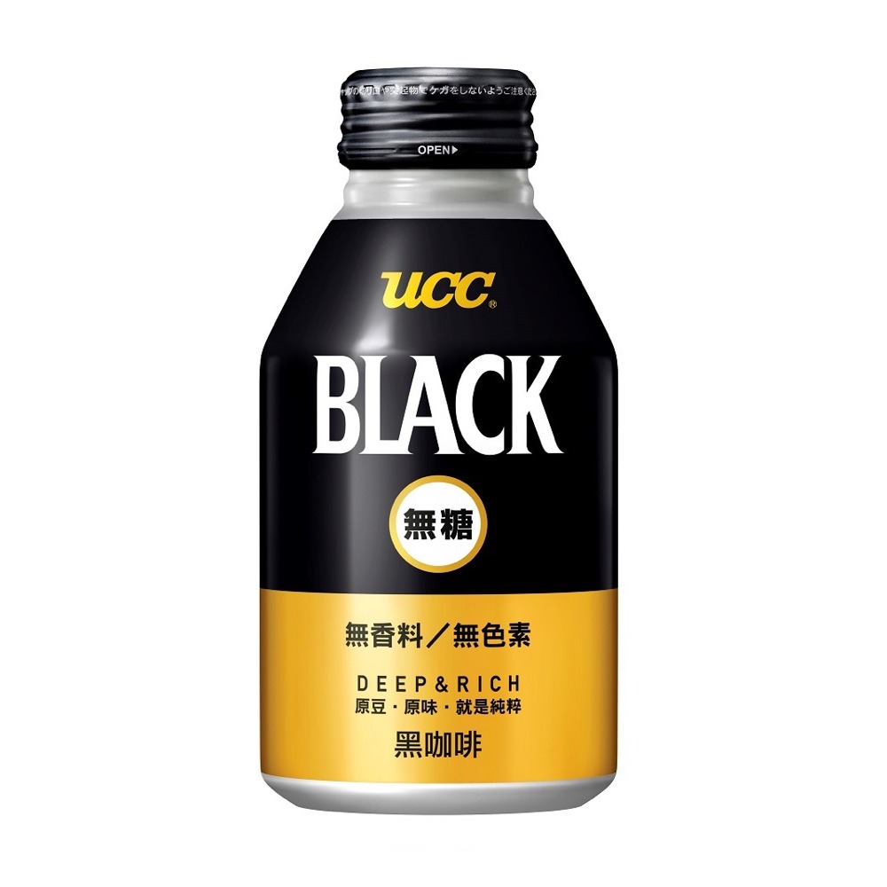 UCC-BLACK無糖咖啡275ml